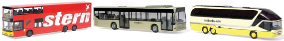 Neue Busmodelle von Rietze