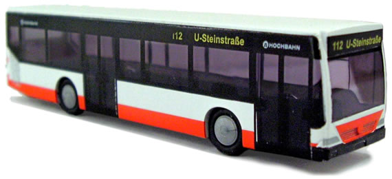 Stadtbus der Hamburger Hochbahn von Stadt im Modell