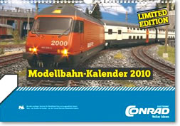 Modellbahnkalender von Conrad