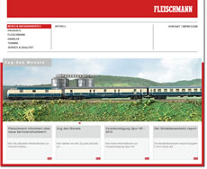 Fleischmann mit neuer Webseite