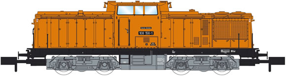 Modellbahn Leisnig: Sondermodell DR 108