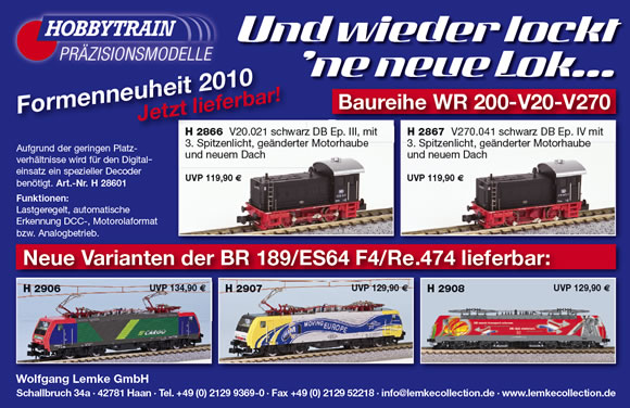 Hobbytrain: Auslieferungen