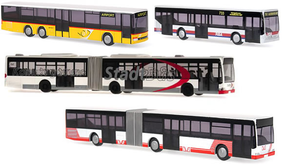 Neue Busmodelle von Rietze