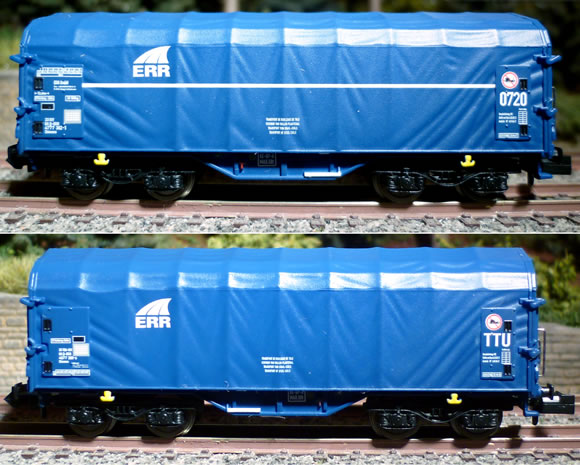MTR / Modellbahnunion: ERR-Wagen