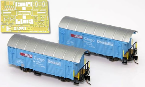 N-Track Modellbau: RhB Güterwagen GbK-v