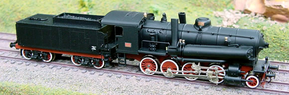 Euromodell FP:  Dampflokomotive FS 743