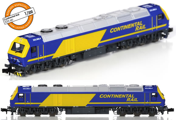 MFTrain: 333 der Continental Rail