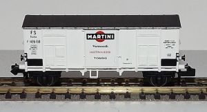 MW Modell Kühlwagen Bauart F "Martini" der FS (neu/unbespielt/Versandfrei Deutschland)