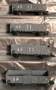 Modelbahn Union 4 Offener Güterwagen,  Omm 34 (Wddo) der PKP (neu/unbespielt/Versandfrei Deutschland
