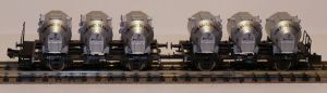 Roco Behälterwagen BTms 50 Haus zu Haus DB  (neu/unbespielt/Versandfrei Deutschland)