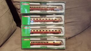 Zugset TEE Rheingold 1983 Flügelzug von Arnold/DM Toys