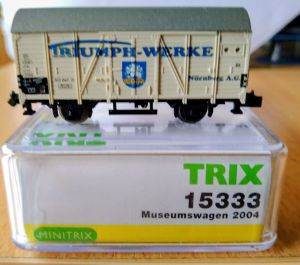 Minitrix 15333 Museumswagen G 10 "Triumph" der DB (Ep. III)