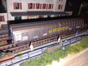 Schiebewandwagen Transwaggon gealtert