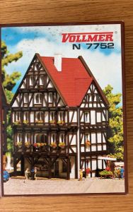 Vollmer 7752 Bausatz Fachwerkhaus (Fischerhaus) Neu / OV