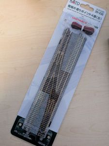 Kato Spur N K20-230 Gleiswechsel 248mm links