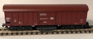 Minitrix Schienenreinigungswagen Schwenkdachwagen