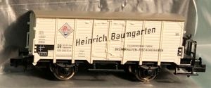 Fleischmann Wärmeschutzwagen "Heinrich Baumgarten" mit Bremserhaus der DRG - Brit-US-Zone