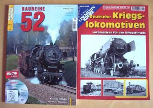 2 Hefte zu Kriegslok + Baureihe 52