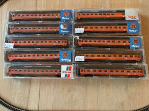 10teiliger Eurofima orange