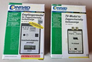 Zuggeschwindigkeitsmessung u. TV Modul