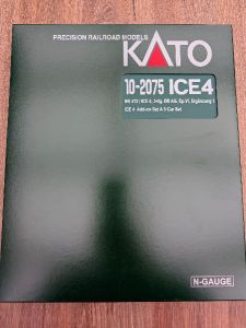 Kato 10-2075 Elektrotriebzug Ergänzungsset ICE 4 BR 412 DB AG Ep.VI 3-teilig