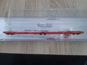leerer Doppeltaschen-Gelenkwagen DB Cargo
