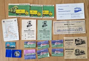 verschiedene Eintrittskarten aus der DDR