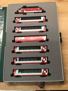 KATO RhB Komplettset GLACIEr EXPRESS