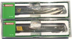 Set Bahnpostwagen Post-mrz OVP Epoche IV-V