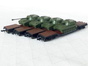 Roco Schwerlastwagen beladen mit Panzer Haubitze!