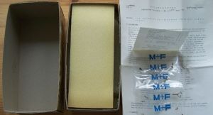 M+F OVP von 759 70 Krokodil 6/8 III Fertigmodell normal, Beschreibung und Superzurüstsatz