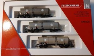 Wagen-Set mit 3 Kesselwagen (Eva)