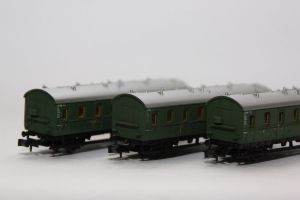 3 Abteilwagen Spur N in EVP