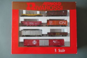 Arnold-Güterwagenset Nr. 0520 - 7-teilig