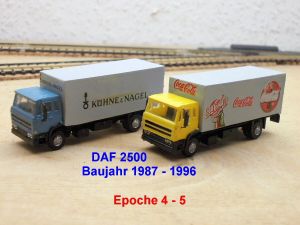 Epoche 4, LKW, DAF 2500 '87