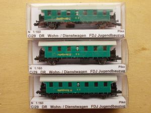 Ci29, DR, Wohnwagen, FDJ-Jugendbauzug, neue Thomschke- Achsen