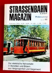 Strassenbahn Magazin, Heft 63 (Februar 1987). 